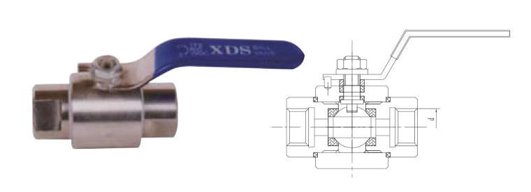 CZY15-6-Q11SSA內螺紋球閥